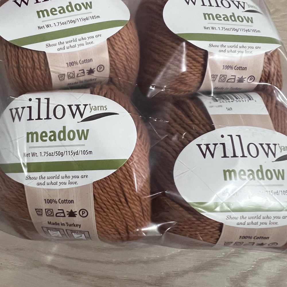 Willow Yarns Meadow Brown Yarn